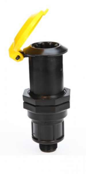 PP 3/4" Schnellkupplungsventil